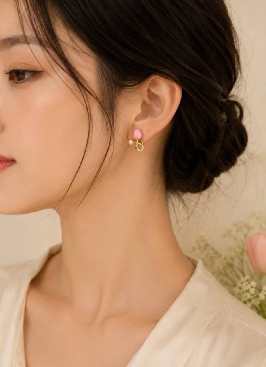 Rose Earrings